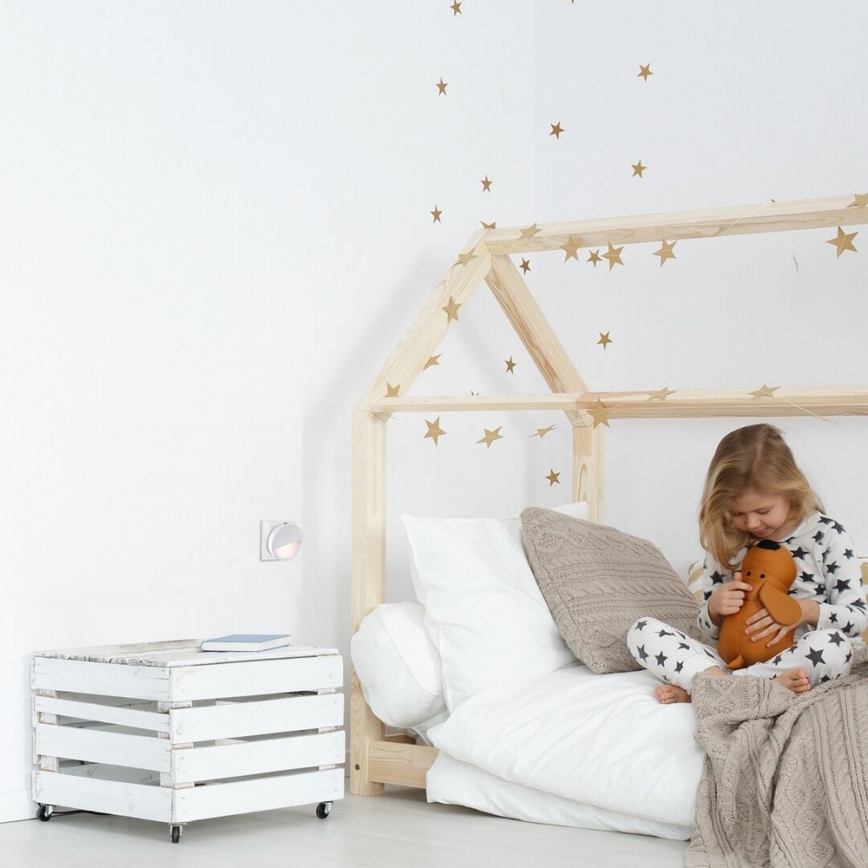 Rabalux - LED Öövalgusti hämardusanduriga LED/0,5W/230V 3000K d. 65 mm