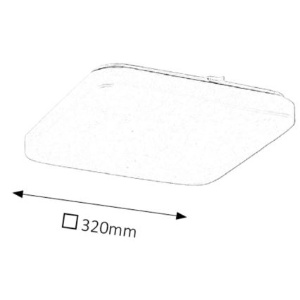 Rabalux - LED laelamp LED/32W/230V 32x32 cm