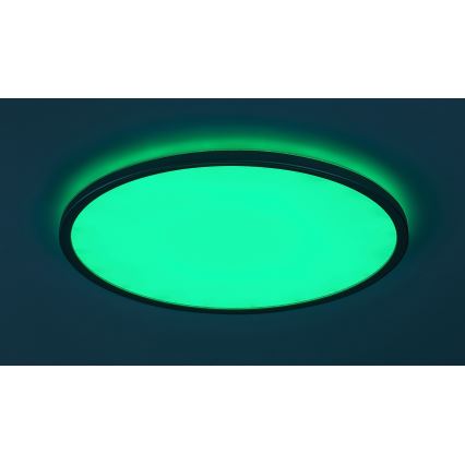 Rabalux - LED RGB hämardatav laelamp LED/22W/230V Wi-Fi Tuya + kaugjuhtimispult, läbimõõt 41,5 cm