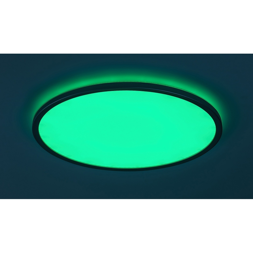 Rabalux - LED RGB hämardatav laelamp LED/22W/230V Wi-Fi Tuya + kaugjuhtimispult, läbimõõt 41,5 cm