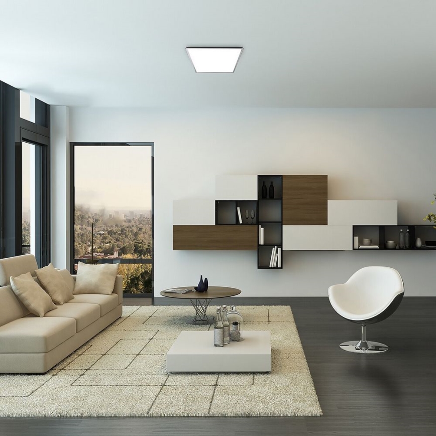 Rabalux - LED RGB hämardatav laevalgusti LED/22W/230V Tuya Wi‑Fi + kaugjuhtimispult 42x42 cm