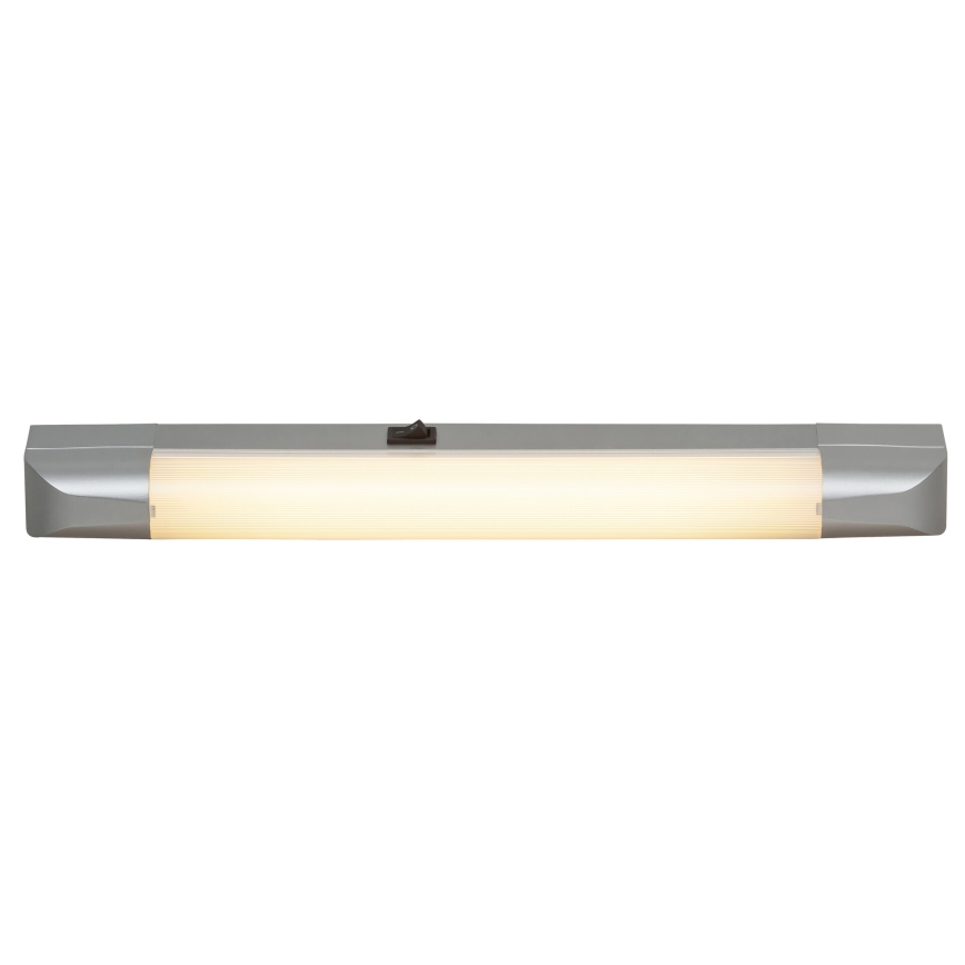Rabalux - Kapialune valgusti BAND LIGHT 1xG13/10W/230V 39,5 cm hõbedane