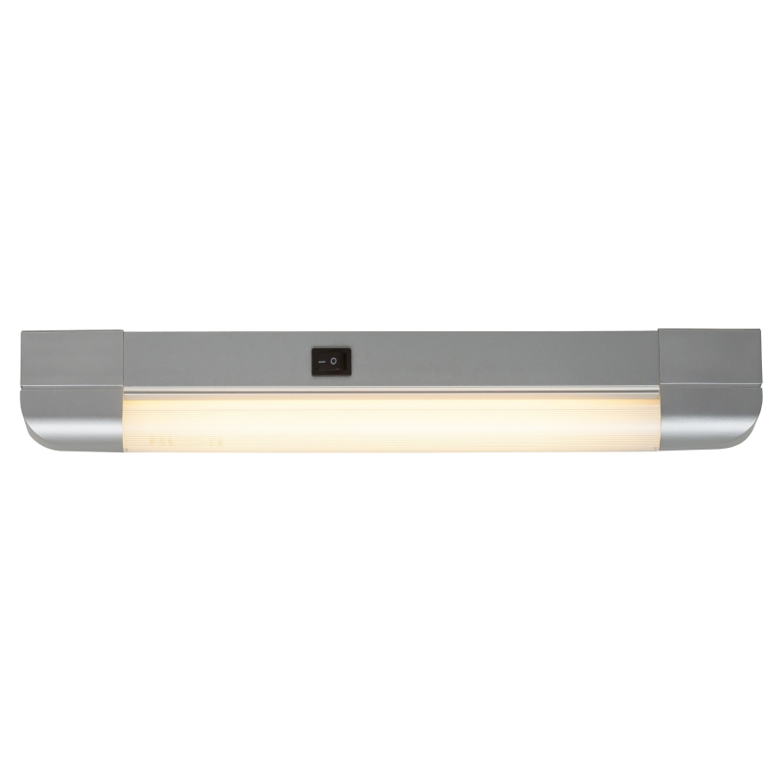 Rabalux - Kapialune valgusti BAND LIGHT 1xG13/10W/230V 39,5 cm hõbedane