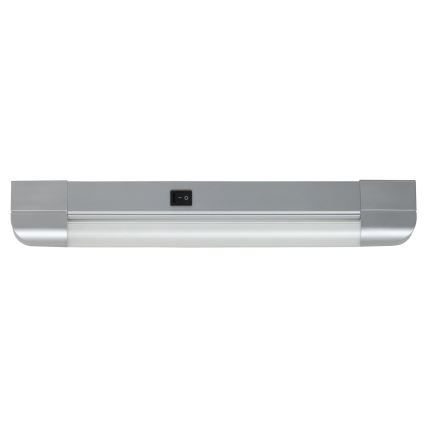Rabalux - Kapialune valgusti BAND LIGHT 1xG13/10W/230V 39,5 cm hõbedane