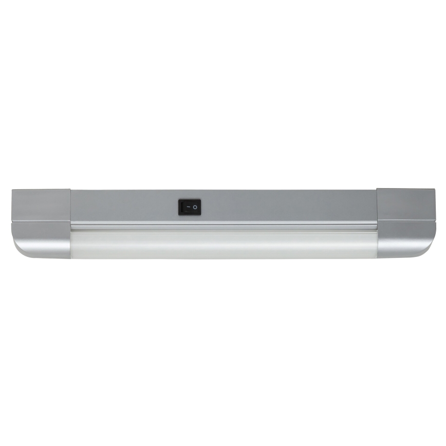 Rabalux - Kapialune valgusti BAND LIGHT 1xG13/10W/230V 39,5 cm hõbedane