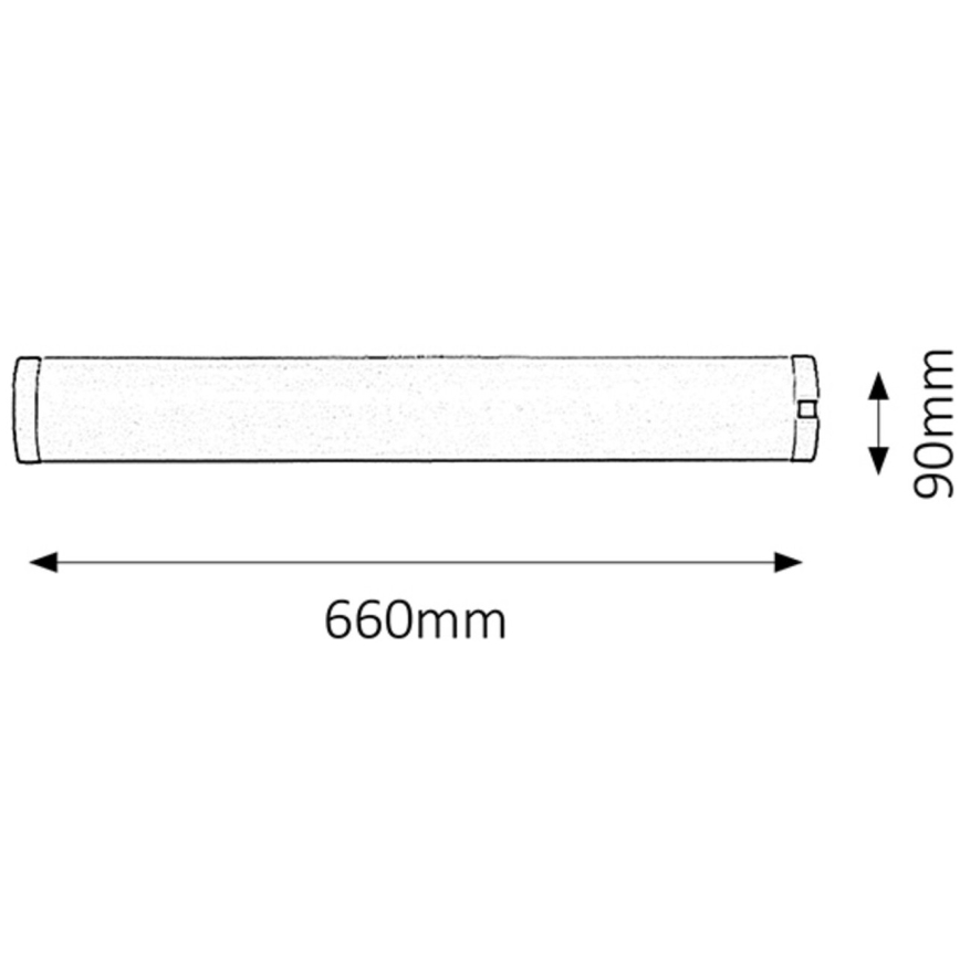 Rabalux - Kapialune valgusti 1xG13/18W/230V 66 cm