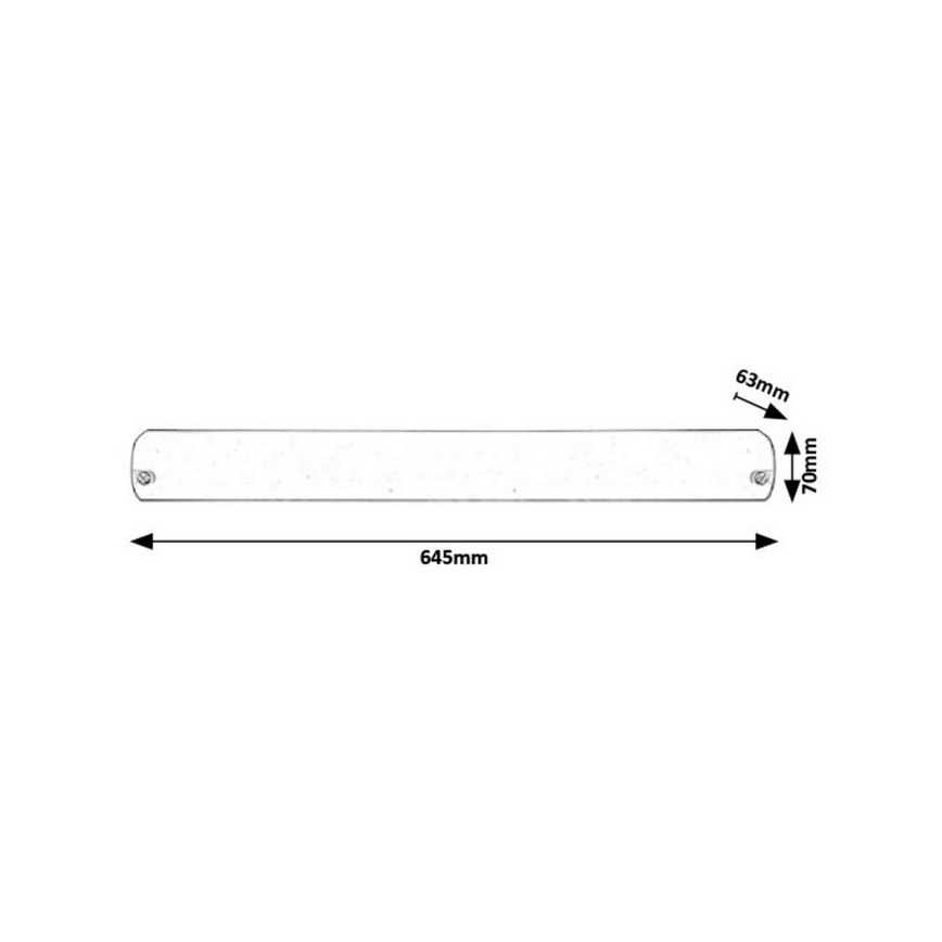 Rabalux - Köögikapialune LED-valgusti LED/14,5W/230V