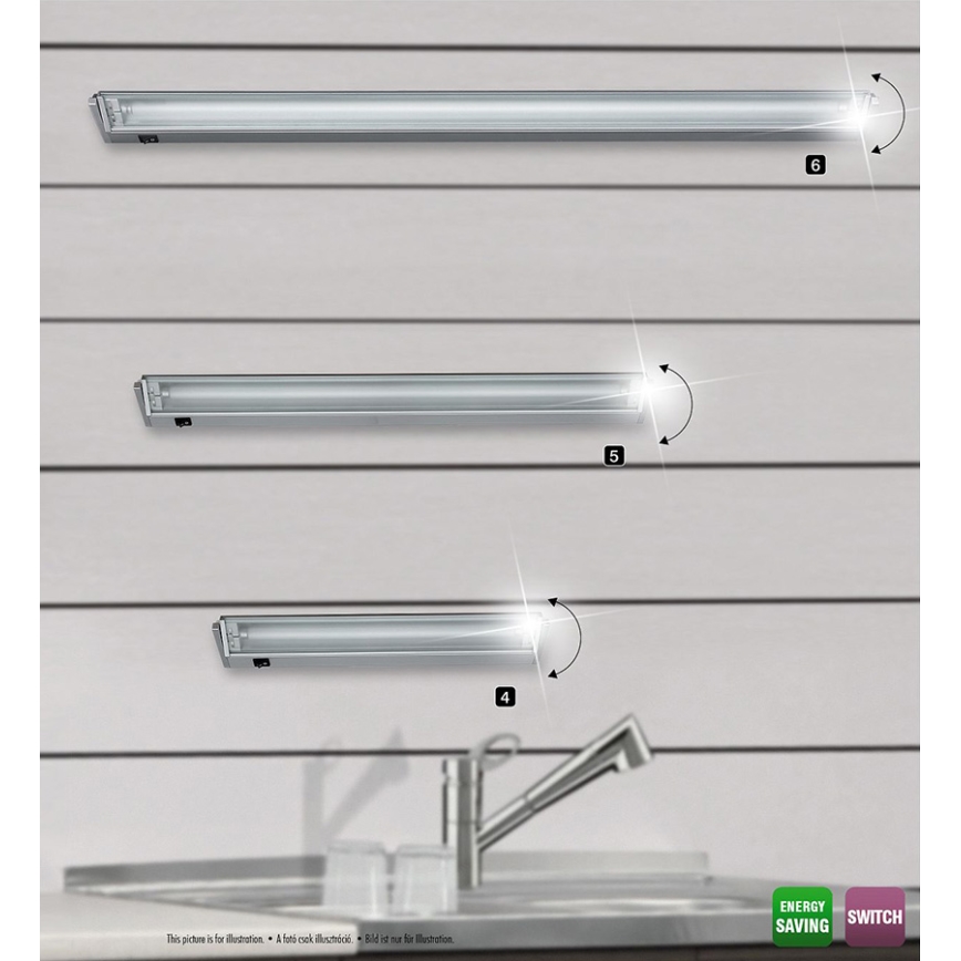 Rabalux 2365 - mööblivalgusti EASY 1xG5/13W/230V