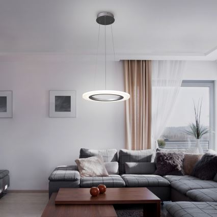 Rabalux 2428 - LED-lühter ADRIENNE LED/20W/230V hõbe