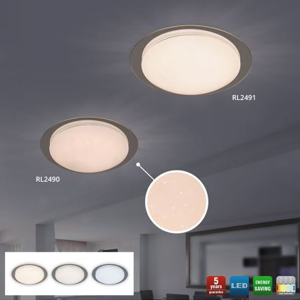 Rabalux 2491 - LED Laevalgusti MINNEAPOLIS LED/18W/230V