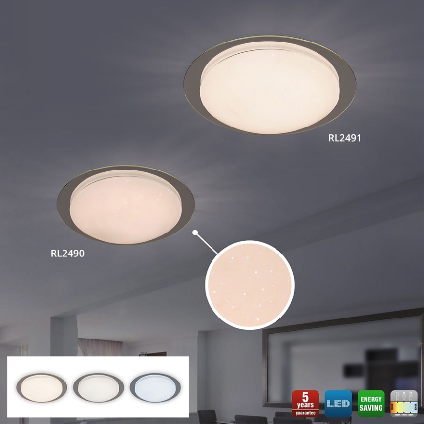 Rabalux 2491 - LED Laevalgusti MINNEAPOLIS LED/18W/230V