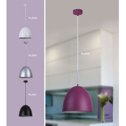 Rabalux - Lühter OLIVIA 1xE27/60W/230V läbimõõt 30 cm