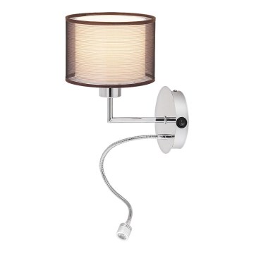 Rabalux 2629 - Seinavalgusti ANASTASIA E27/60W + LED/1W