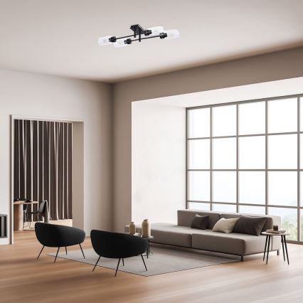 Rabalux - Pinnapealne lühter 4xE27/40W/230V 21,5x82 cm