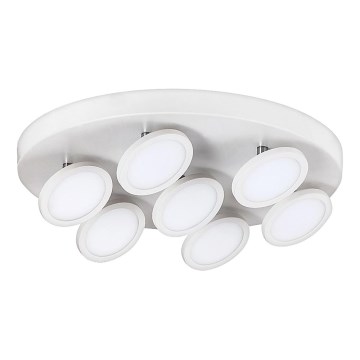 Rabalux 2715 - LED-laevalgusti ELSA 7xLED/6W/230V valge