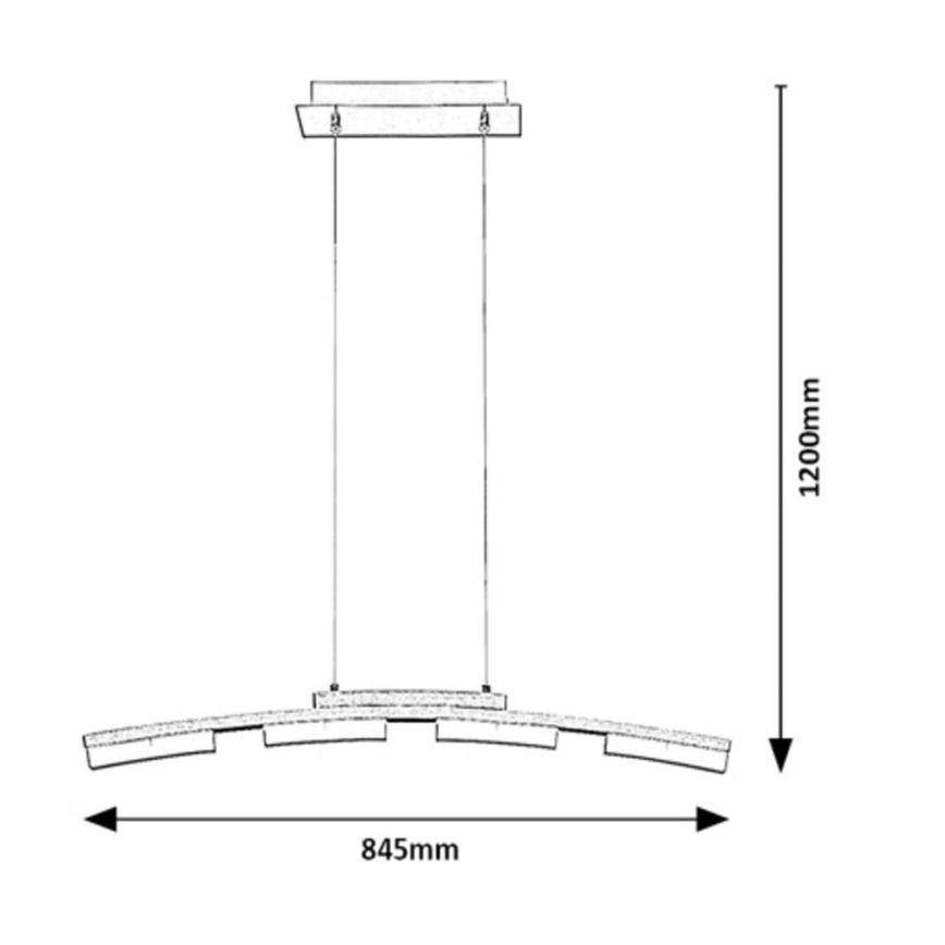 Rabalux  - LED Hämardatav lühter LED/20W/230V