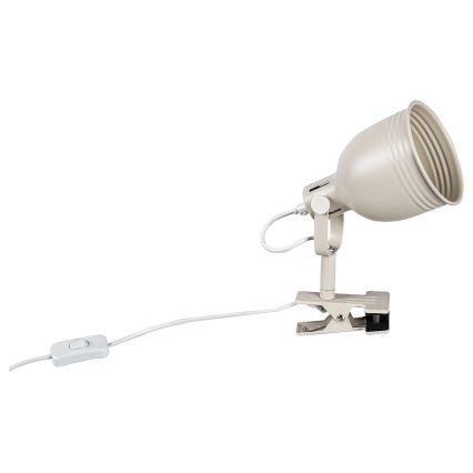 Rabalux - Lamp kinnitusklambriga 1xE14/25W/230V beež