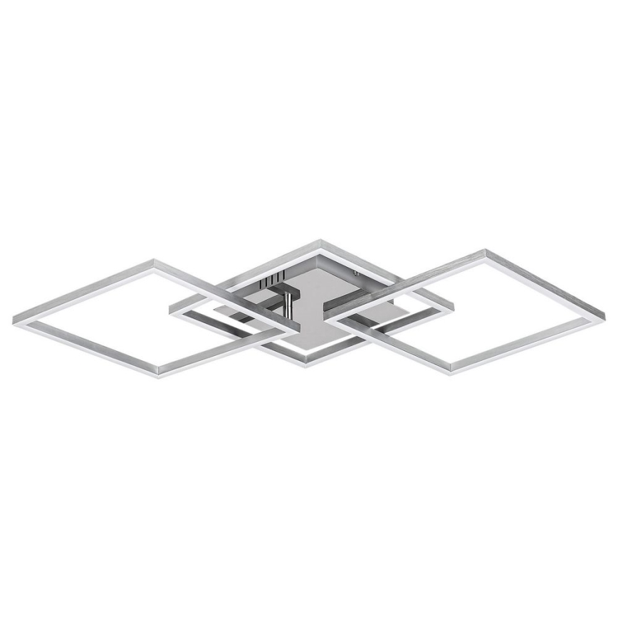 Rabalux - LED Pinnale kinnitatav lühter LED/43W/230V läikiv kroom 37x76,5 cm