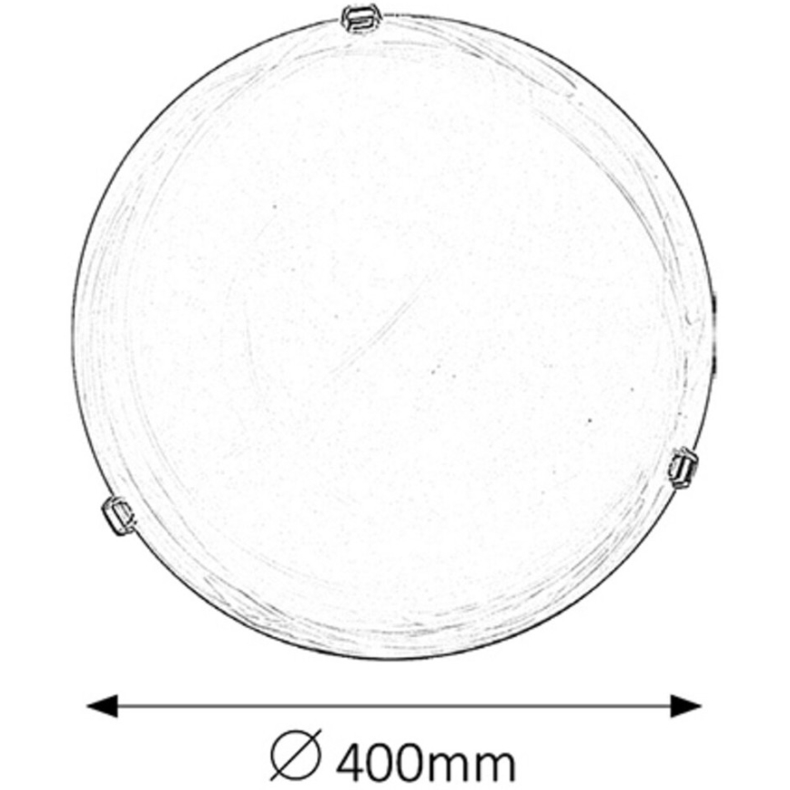 Rabalux - Laevalgusti 2xE27/60W/230V alabasterklaasist