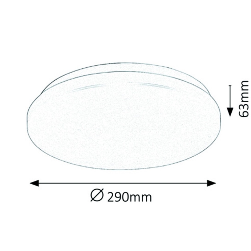 Rabalux - LED laelamp LED/20W/230V, läbimõõt 29 cm