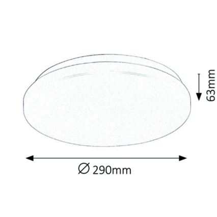 Rabalux - LED-laevalgusti LED/20W/230V