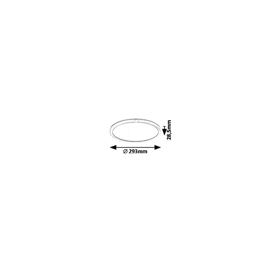 Hämardatav LED laevalgusti PAVEL LED/18W/230V