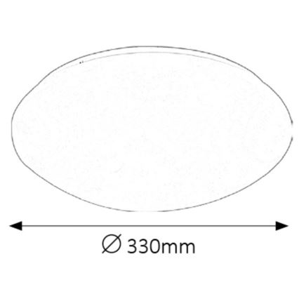 Rabalux - LED-laevalgusti LED/18W/230V