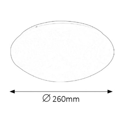 Rabalux - LED-laevalgusti vannituppa LED/12W/230V