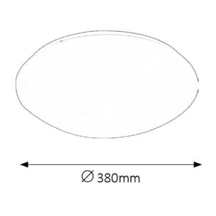 Rabalux - LED-laevalgusti vannituppa LED/24W/230V