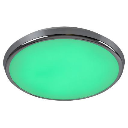 Rabalux - LED RGB Laevalgusti vannituppa LED/18W/230V d. 30 cm 3000-6500K IP44 + kaugjuhtimispult