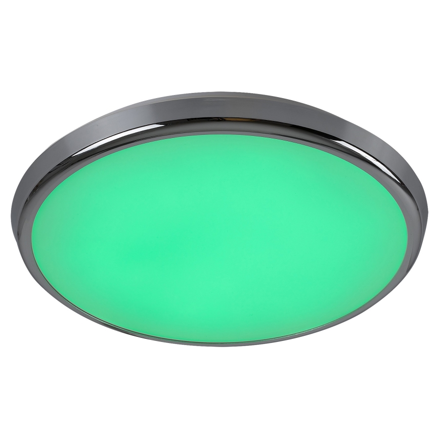 Rabalux - LED RGB Laevalgusti vannituppa LED/18W/230V d. 30 cm 3000-6500K IP44 + kaugjuhtimispult