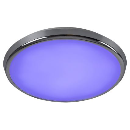 Rabalux - LED RGB Laevalgusti vannituppa LED/18W/230V d. 30 cm 3000-6500K IP44 + kaugjuhtimispult