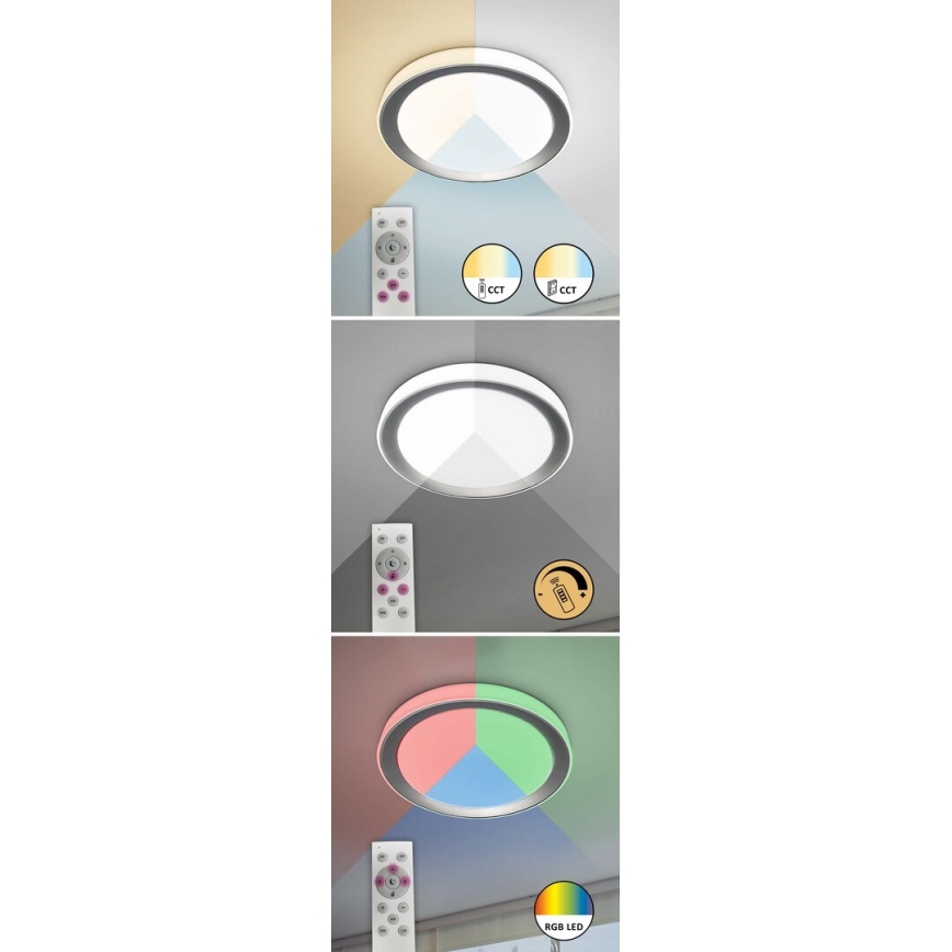 Rabalux - RGB LED Hämardatav laevalgusti LED/40W/230V Wi-Fi 2700-6500K + kaugjuhtimispult