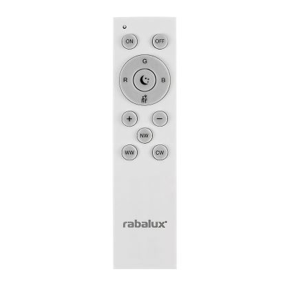 Rabalux - RGB LED Hämardatav laevalgusti LED/40W/230V Wi-Fi 2700-6500K + kaugjuhtimispult