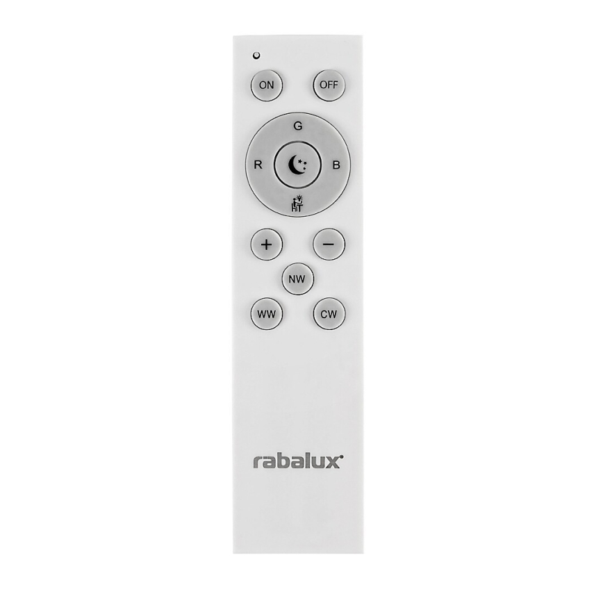 Rabalux - RGB LED Hämardatav laevalgusti LED/40W/230V Wi-Fi 2700-6500K + kaugjuhtimispult