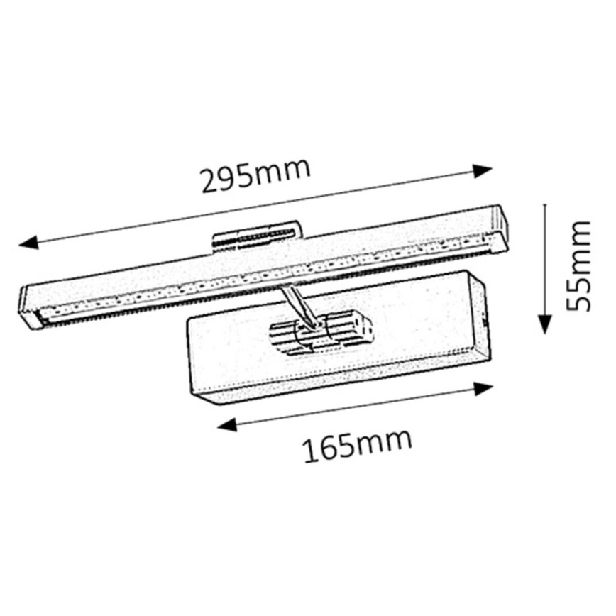 Rabalux - LED Pildivalgusti LED/5W/230V