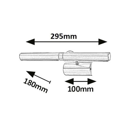 Rabalux - LED Pildivalgusti 2xG9/2W/230V