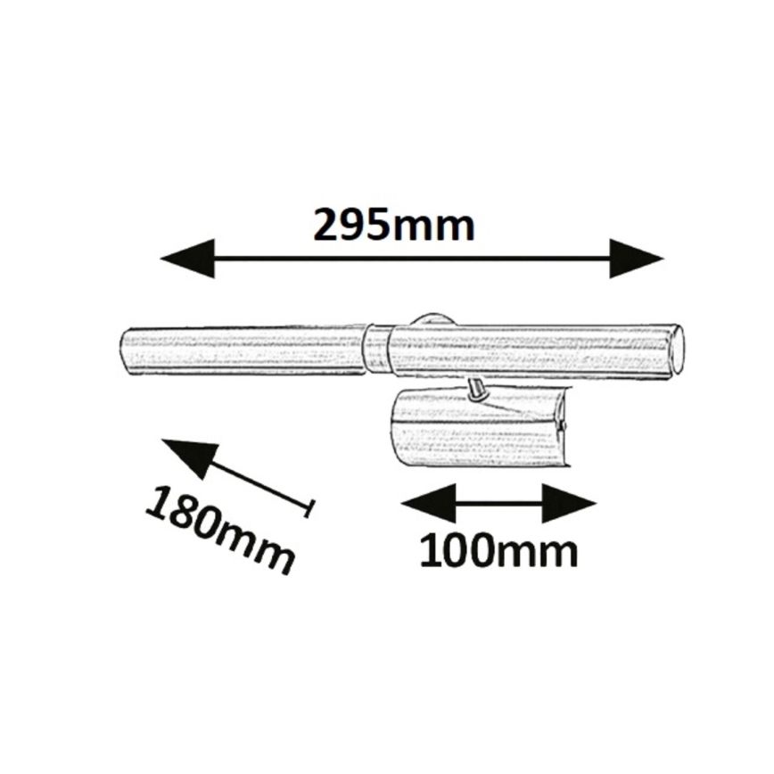Rabalux - LED Pildivalgusti 2xG9/2W/230V