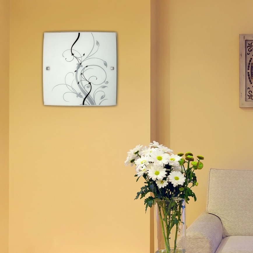 Rabalux 3692 - Seinavalgusti ELINA 1xE27/60W/230V