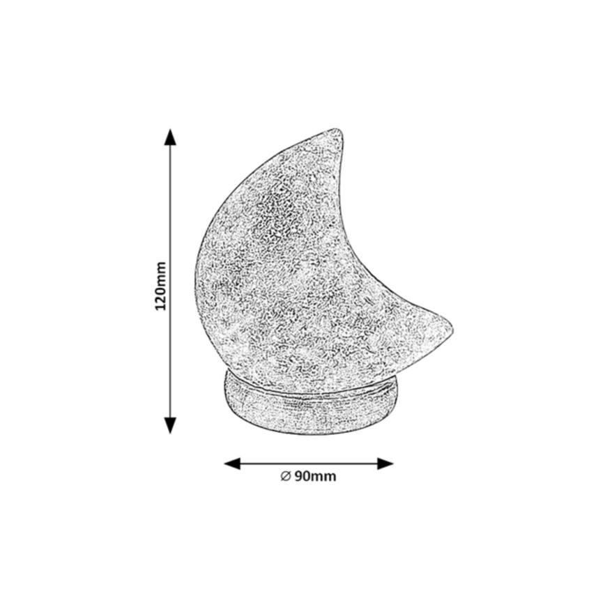 Rabalux - LED RGB Soolalamp  LED/1W/5V 0,7 kg