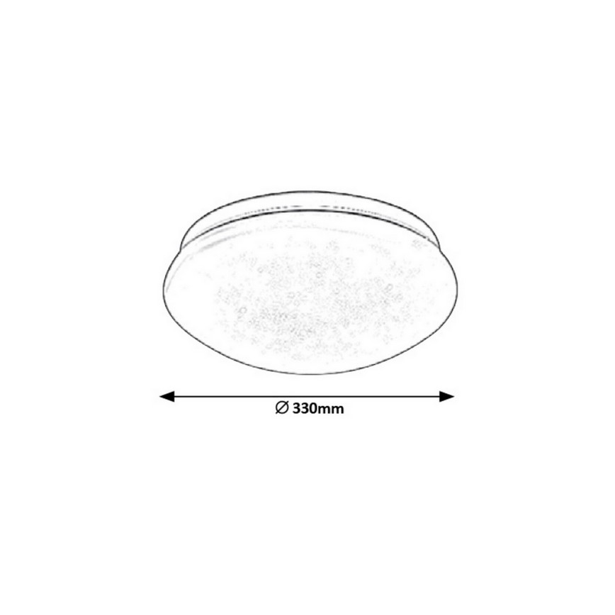 Rabalux - LED Laevalgusti LED/18W/230V d. 33 cm