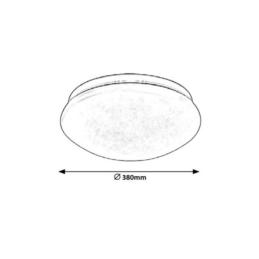 Rabalux - LED Laevalgusti LED/24W/230V