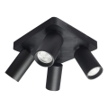 Rabalux - 4-pealine suunatav laevalgusti 4xGU10/7W/230V must