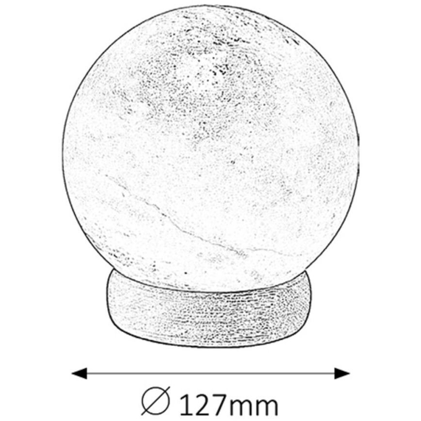 Rabalux - Soolalamp 1xE14/15W/230V 2,6 kg