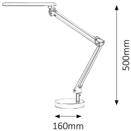 Rabalux 4407 - LED laualamp COLIN LED/5,6W/230V