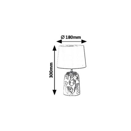 Rabalux - Laualamp 1xE14/40W/230V