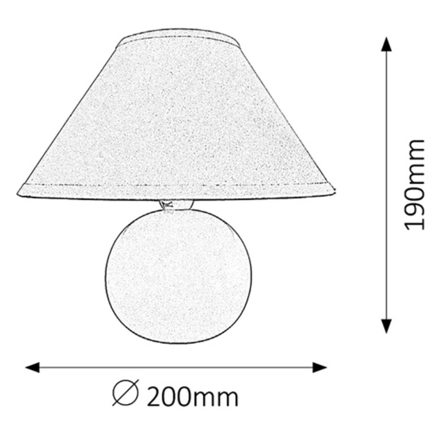 Rabalux 4901 - laualamp ARIEL 1xE14/40W/230V