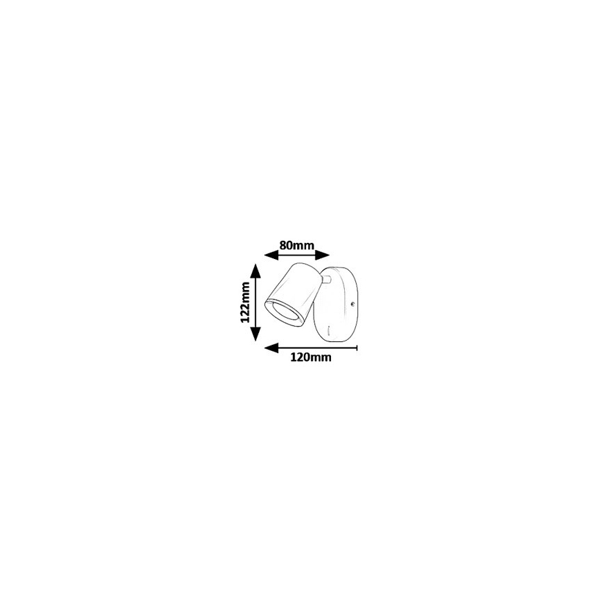 Rabalux 5045 - LED Kohtvalgusti seinale SOLANGE LED/6W/230V