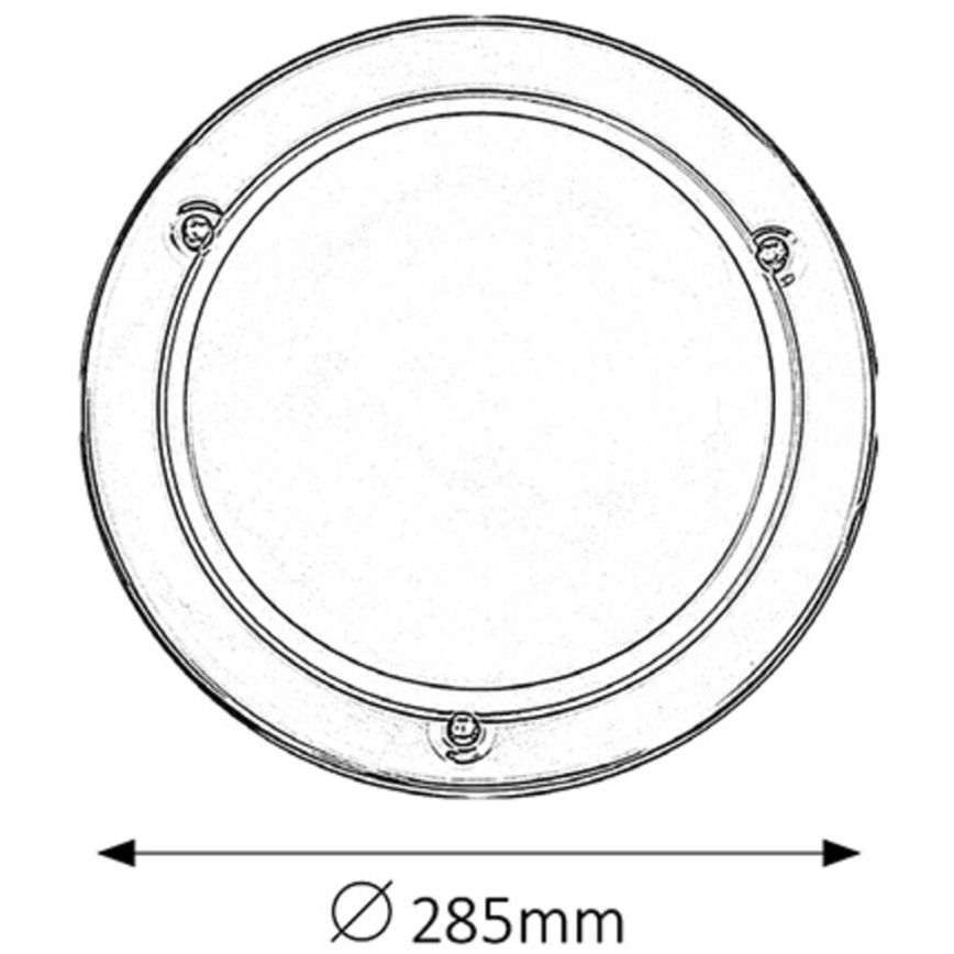 Rabalux - Laevalgusti 1xE27/60W/230V d. 28,5 cm