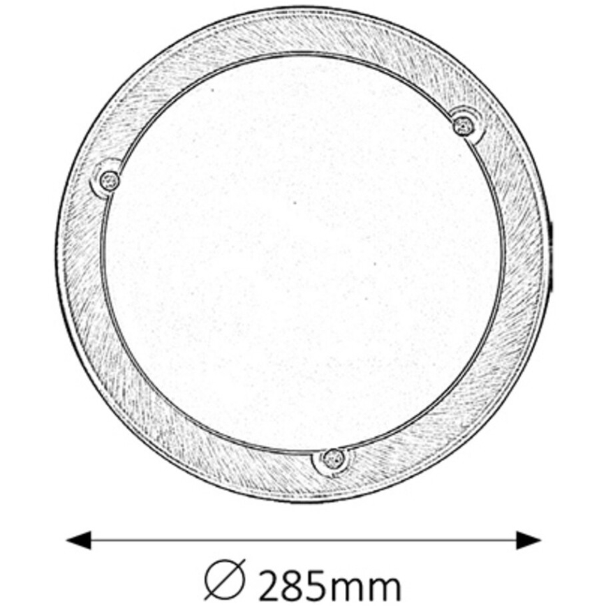 Rabalux - Laevalgusti 1xE27/60W/230V d. 28,5 cm